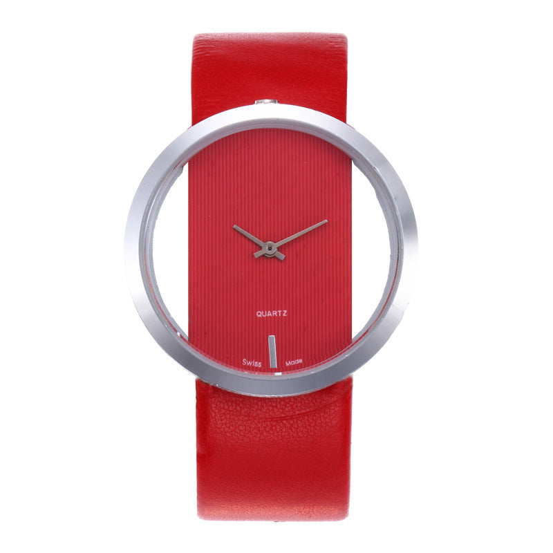 Quartz Clear Face Watch for Men and Women