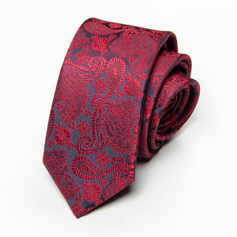 Elegant Korean-Style Slim Tie – Modern Minimalist Fashion