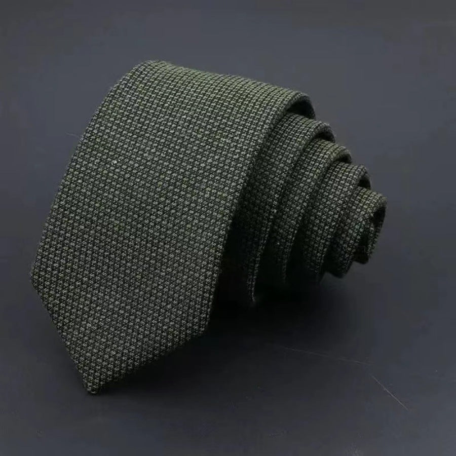 Timeless Style: Men's Plaid & Wool Neck Ties for Every Occasion