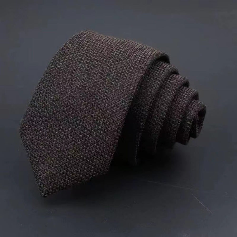Timeless Style: Men's Plaid & Wool Neck Ties for Every Occasion