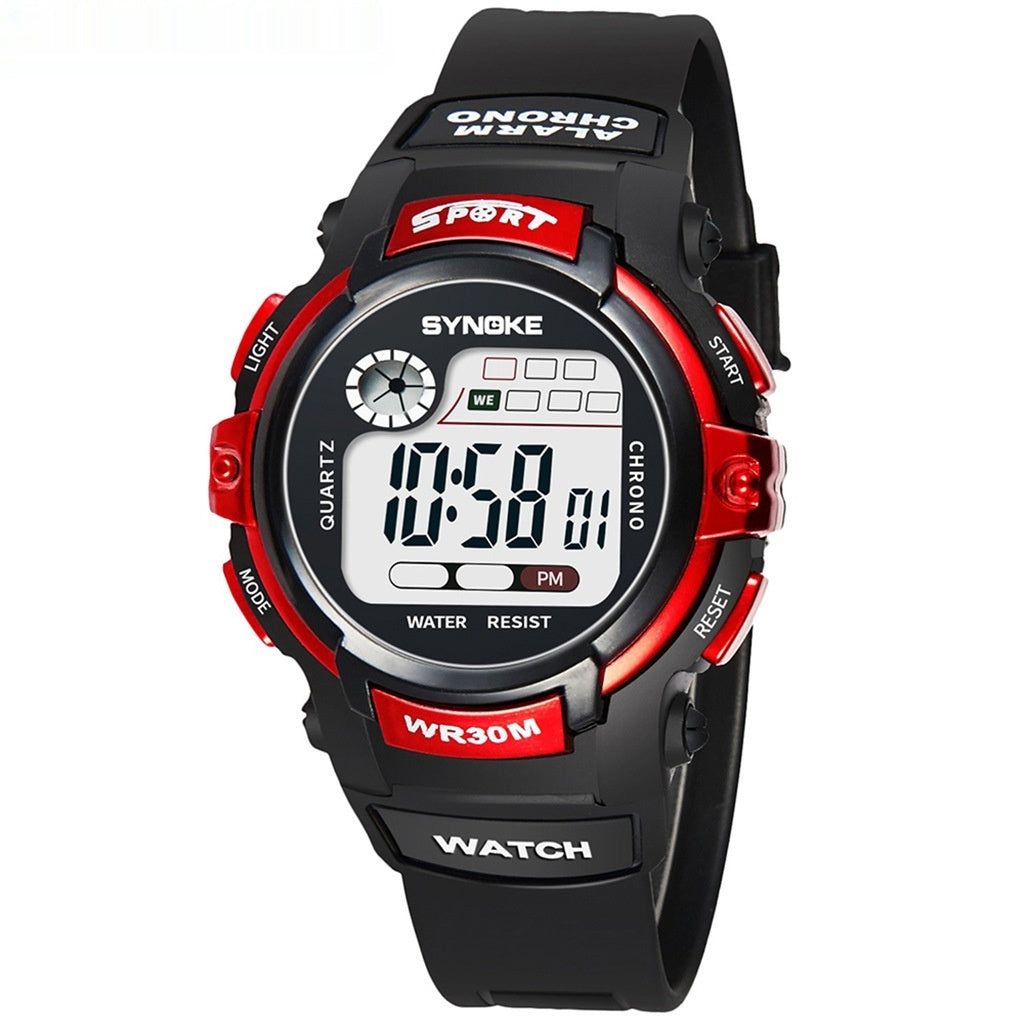 Kid's Electronic Luminous Waterproof Sports Watch