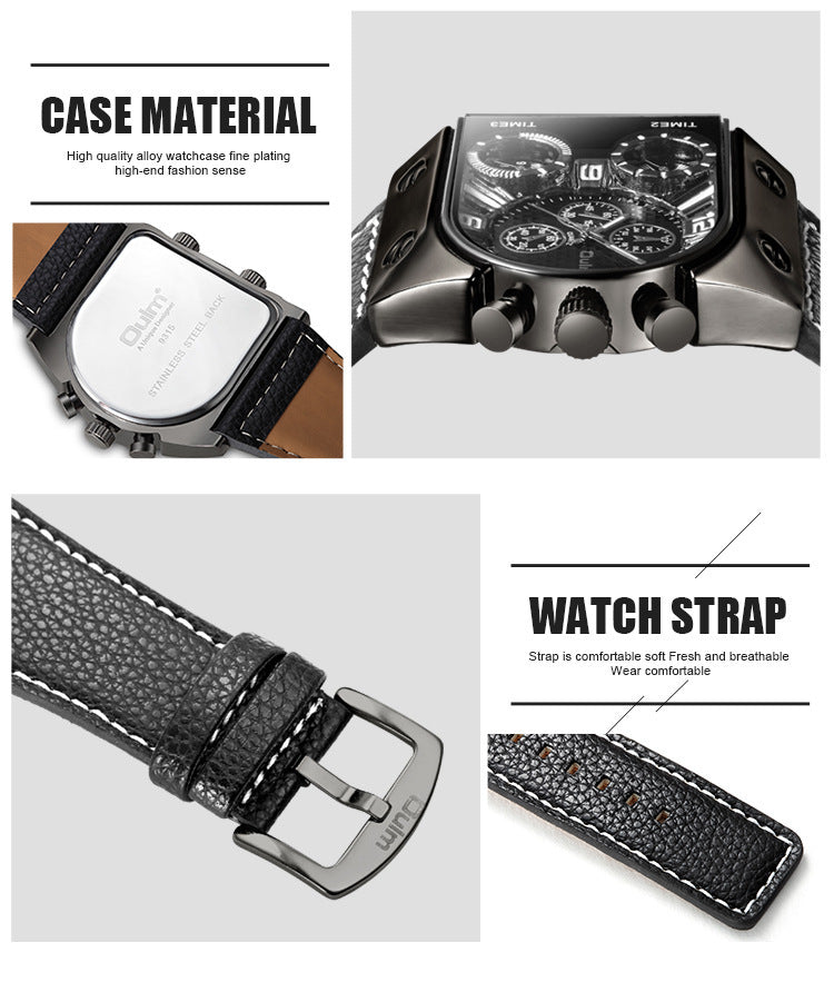 Men's Multi Display Wristwatch