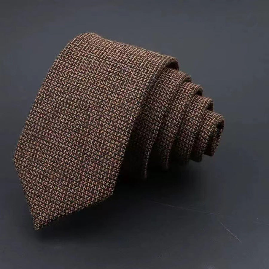 Timeless Style: Men's Plaid & Wool Neck Ties for Every Occasion