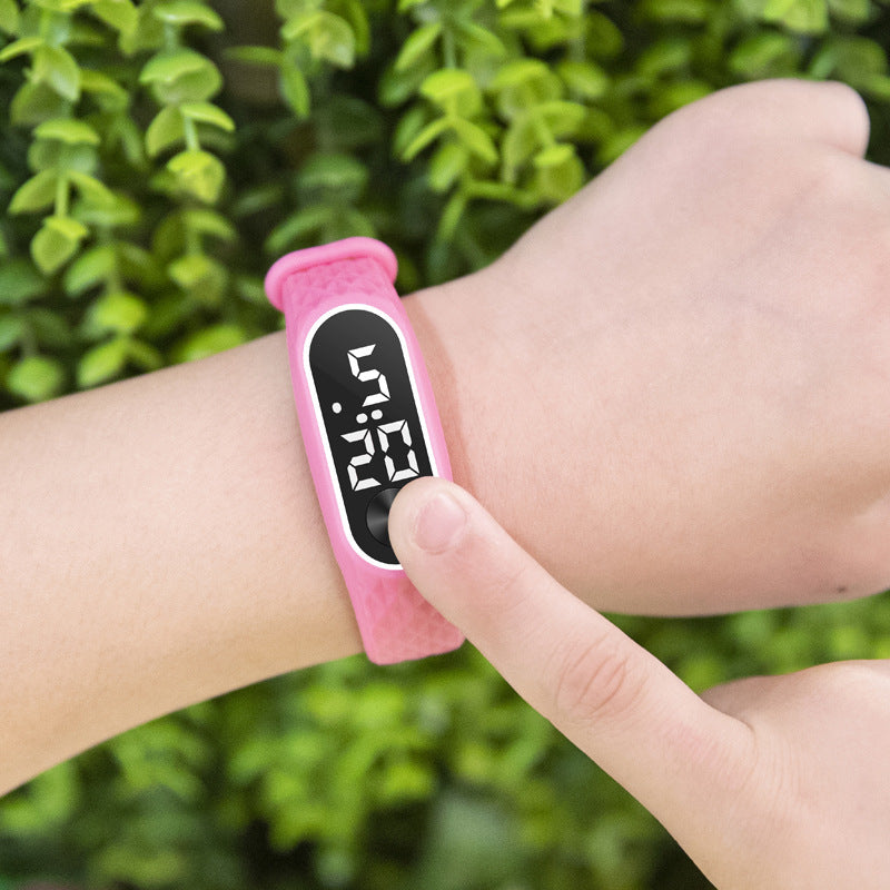 Kid's Led Silicone Watch